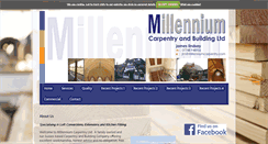 Desktop Screenshot of millenniumcarpentry.com